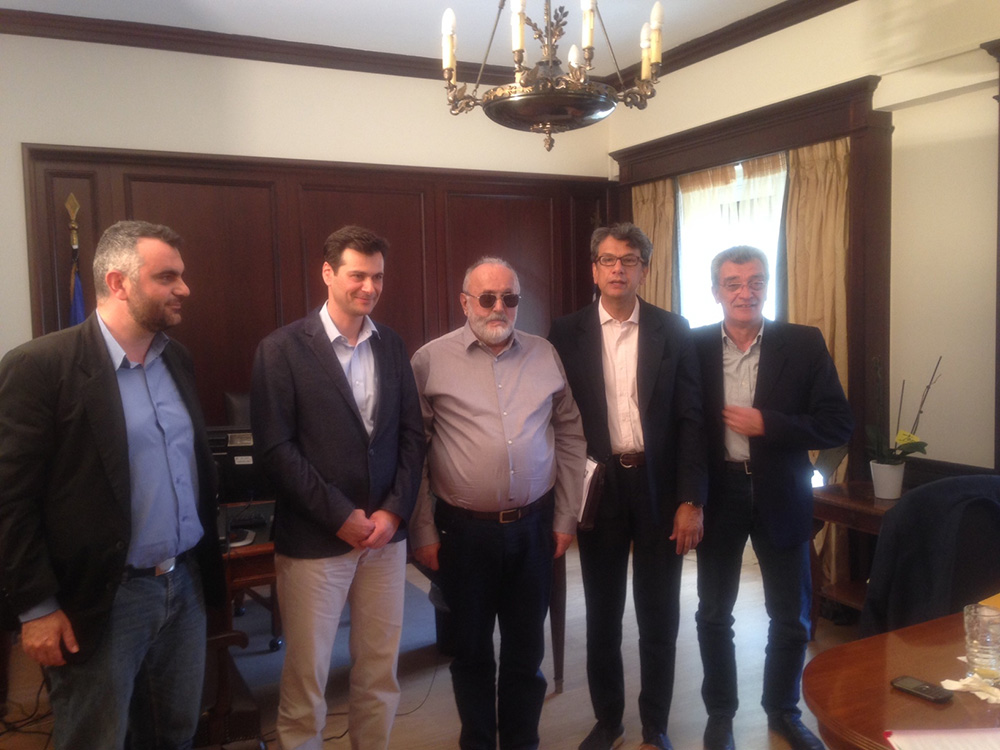 Συνάντηση του Δημάρχου Χίου με τον Υπουργό Εσωτερικών