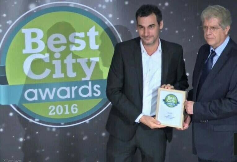 Βράβευση του Κέντρου Εξυπηρέτησης του Δημότη του Δήμου Χίου στα Best City Awards 2016
