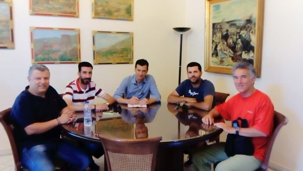 Συνάντηση Δημάρχου Χίου με μέλη της ΕΠΣ Χίου και εκπρόσωπο Σωματείου Κανάρη Νενήτων